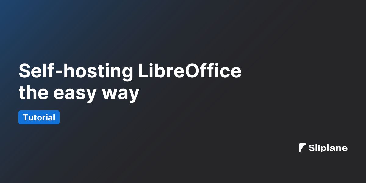 LibreOffice einfach selbst hosten