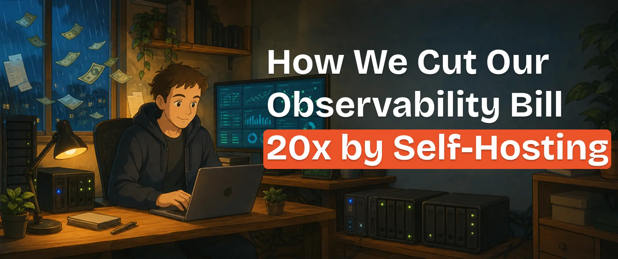 Wie wir unsere Observability-Kosten durch Self-Hosting um 20x gesenkt haben